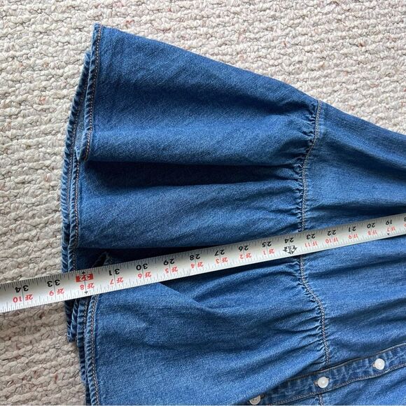 Veronica Beard Trisha Denim Mini Dress - Picture 12 of 12